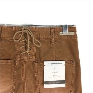 Anthropologie Flare Corduroy Pants